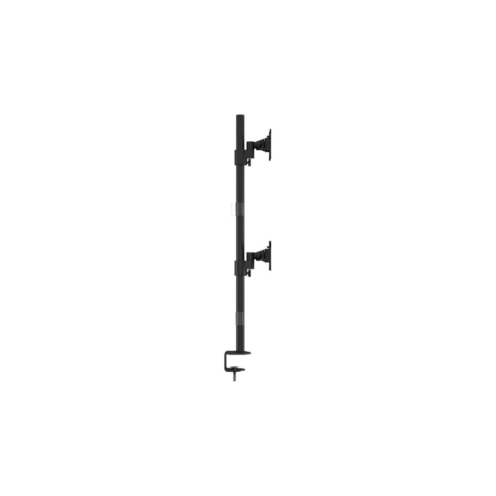 Produktbild för Multibrackets M VESA Deskmount Officeline Dual Vertical monteringssats - för 2 LCD-bildskärmar - svart