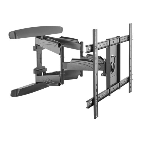 StarTech.com Startech Tv-väggfäste för upp till 70-tums skärmar med VESA-fästen - Platt-tv-väggfäste med full rörlighet och låg profil (universalbruk) - Kraftig och justerbar ledad arm som kan lutas/vridas monteringssats - för TV - svart