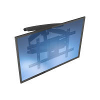 Produktbild för Startech Tv-väggfäste för upp till 70-tums skärmar med VESA-fästen - Platt-tv-väggfäste med full rörlighet och låg profil (universalbruk) - Kraftig och justerbar ledad arm som kan lutas/vridas monteringssats - för TV - svart