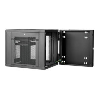 Produktbild för StarTech.com 12U väggmonterat serverrackskåp - 33.3 tum (84,8 cm) djupt - gångjärnsupphängning - rackmonteringsskåp - 12U