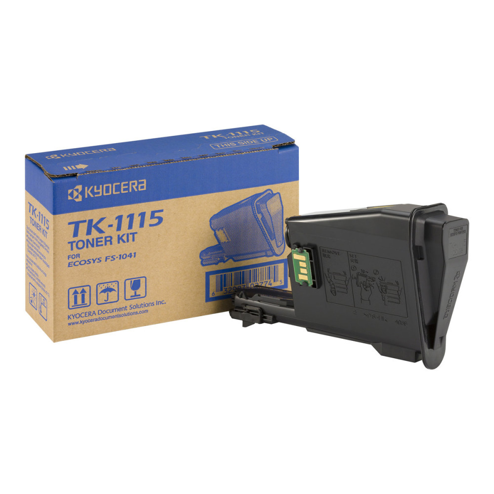Produktbild för Kyocera TK 1115 - svart - original - tonerkassett