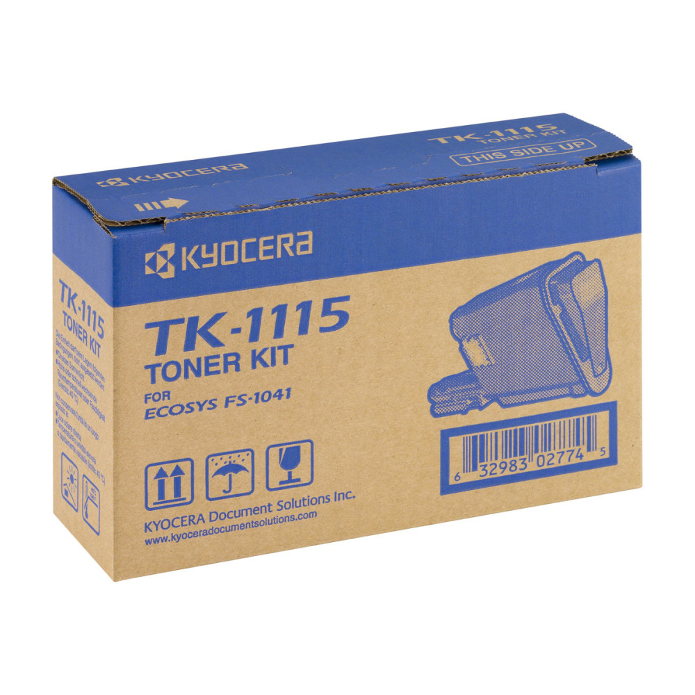 Produktbild för Kyocera TK 1115 - svart - original - tonerkassett