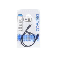 Produktbild för DELTACO USBC-1401 - USB typ C-kabel - USB-C till USB-C - 50 cm