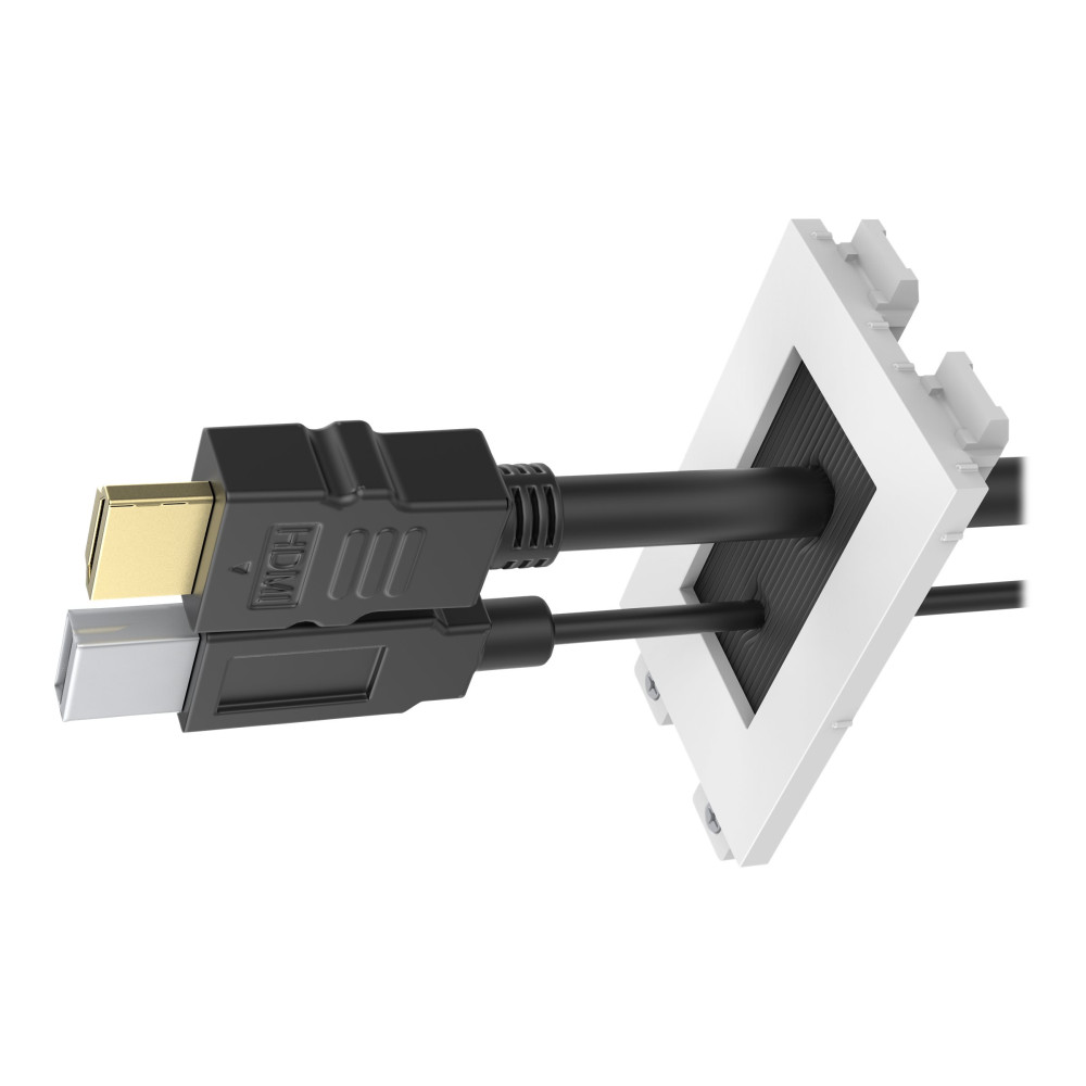 Produktbild för VISION TechConnect 3 Brush module - kabelingång med borste