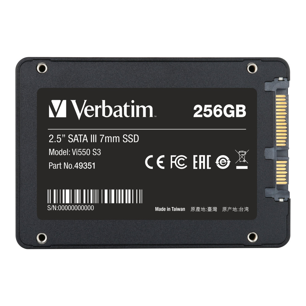 Produktbild för Verbatim Vi550 - SSD - 256 GB - SATA 6Gb/s