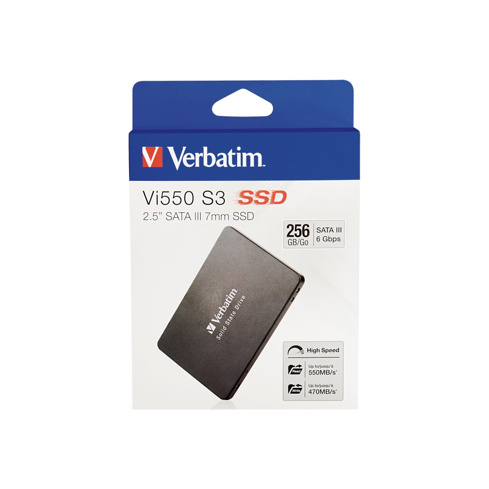 Produktbild för Verbatim Vi550 - SSD - 256 GB - SATA 6Gb/s
