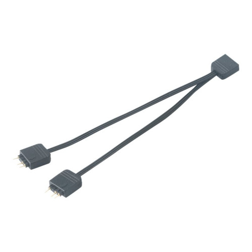 AKASA Akasa AK-CBLD08-12BK - RGB LED-delare - adresserbara RGB LED-anslutningar med 3 stift till adresserbara RGB LED-anslutningar med 3 stift - 12 cm