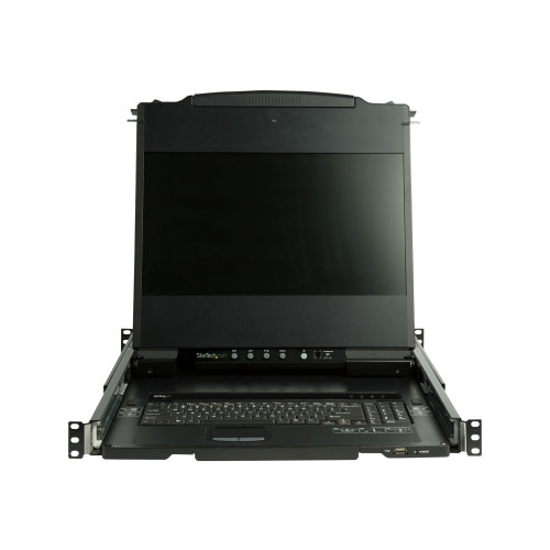 StarTech.com StarTech.com 17-tums HD-rackmonterad KVM-konsol - Dual Rail - KVM-konsol - Full HD (1080p) - 17.3"
