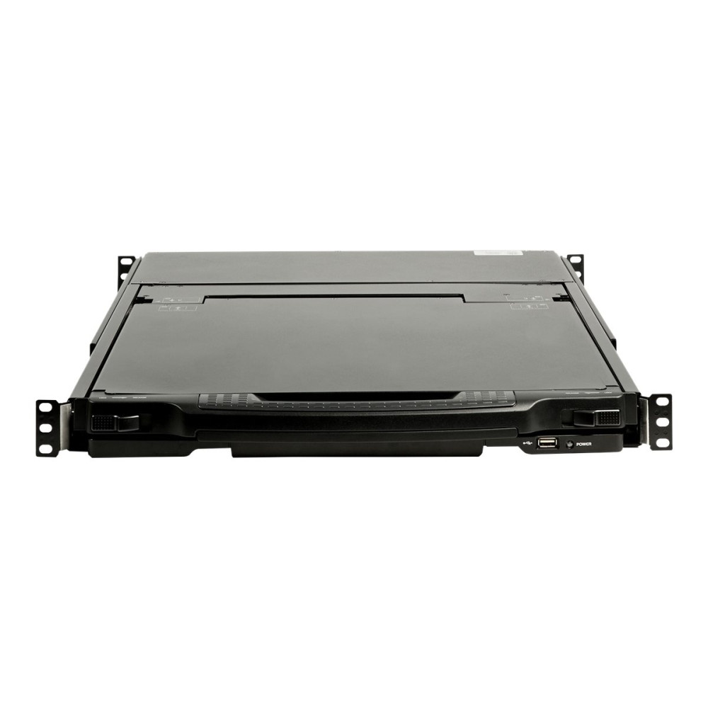 Produktbild för StarTech.com 17-tums HD-rackmonterad KVM-konsol - Dual Rail - KVM-konsol - Full HD (1080p) - 17.3"