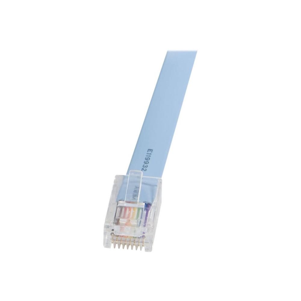 Produktbild för StarTech.com RJ45 till DB9 Cisco konsolhanteringsrouterkabel, 1,8 m - M/F - seriell kabel - RJ-45 till DB-9 - 1.8 m