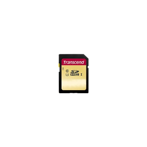 Transcend Information Transcend 500S - flash-minneskort - 16 GB - SDHC UHS-I