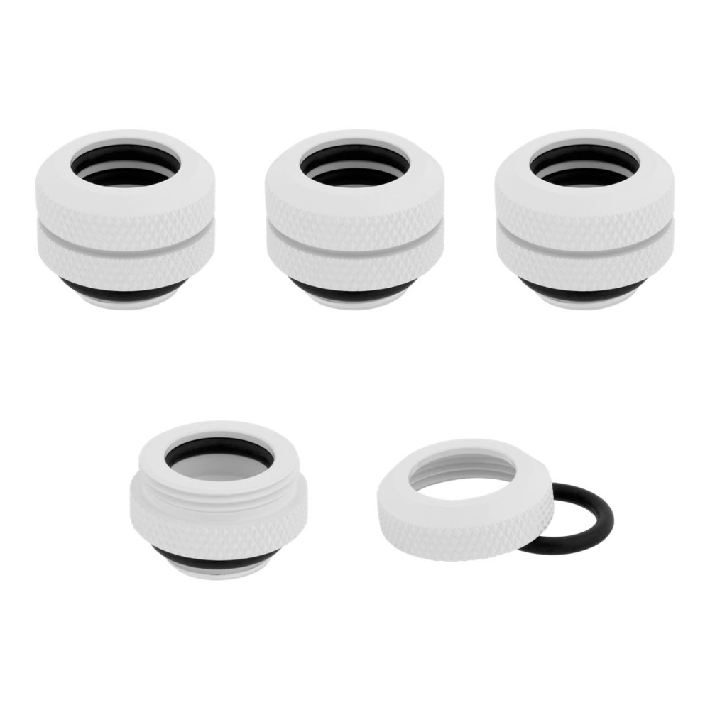 Produktbild för CORSAIR Hydro X Series XF Hardline 12mm OD Fitting - inpassning till vätskekylsystem