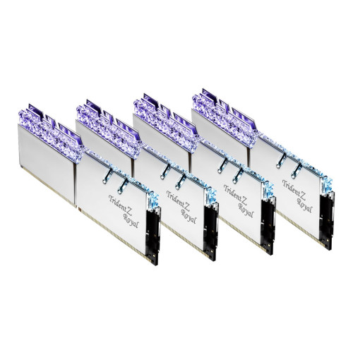 G.Skill G.Skill Trident Z Royal Series - DDR4 - sats - 64 GB: 4 x 16 GB - DIMM 288-pin - 3200 MHz / PC4-25600 - ej buffrad