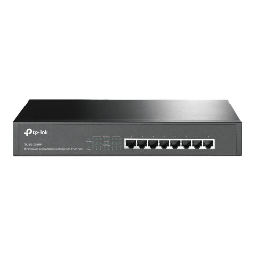 TP-LINK Technologies TP-Link TL-SG1008MP - switch - 8 portar - ohanterad - rackmonterbar