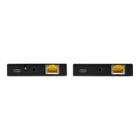 Produktbild för StarTech.com HDMI över CAT6 förlängarsats - 4K 60 Hz - förlängd räckvidd för audio/video - HDMI