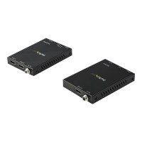 Produktbild för StarTech.com HDMI över CAT6 förlängarsats - 4K 60 Hz - förlängd räckvidd för audio/video - HDMI