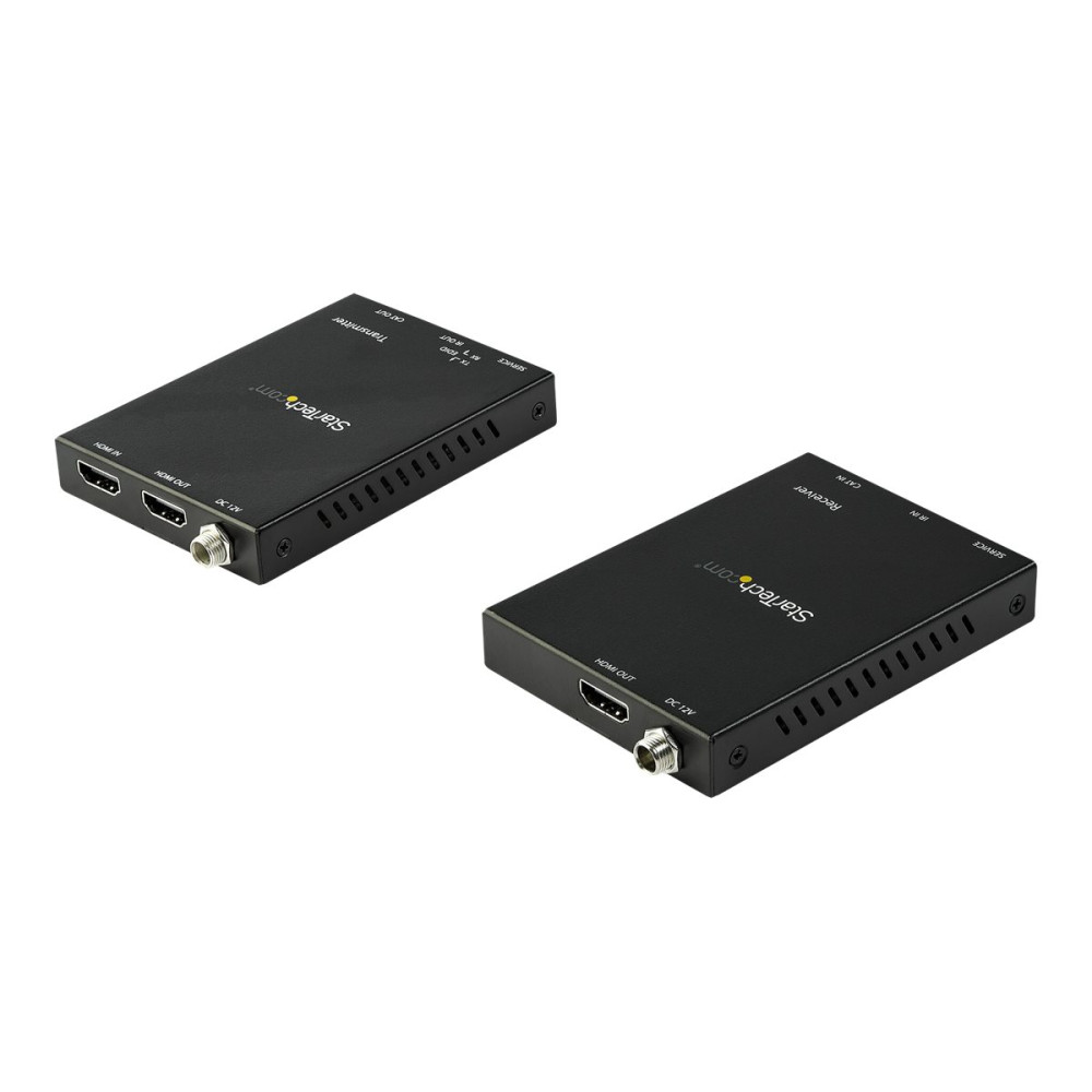 Produktbild för StarTech.com HDMI över CAT6 förlängarsats - 4K 60 Hz - förlängd räckvidd för audio/video - HDMI