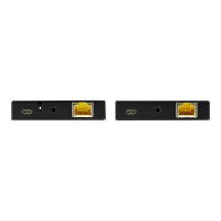 Produktbild för StarTech.com HDMI över CAT6 förlängarsats - 4K 60 Hz - förlängd räckvidd för audio/video - HDMI