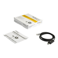 Produktbild för StarTech.com 1,8 m Cisco USB-konsolkabel - USB till RJ45 - seriell kabel - 1.8 m - svart