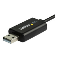 Produktbild för StarTech.com 1,8 m Cisco USB-konsolkabel - USB till RJ45 - seriell kabel - 1.8 m - svart