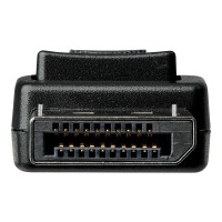 Produktbild för StarTech.com DisplayPort till HDMI-adapter - 4K 60 Hz HDR10 Aktiv DisplayPort 1.4 till HDMI 2.0b videokonverterare - 4K DP till HDMI-adapterdongel för monitor/skärm/TV - DP-kontakt med låsning - videokort - DisplayPort / HDMI - 25.16 cm