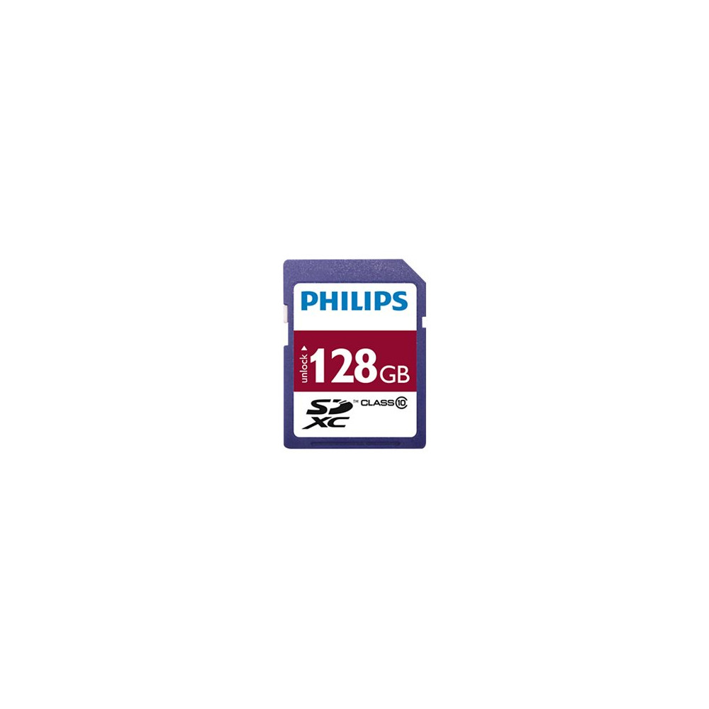 Produktbild för Philips FM12SD55B - flash-minneskort - 128 GB - SDXC