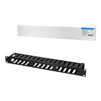 Produktbild för LogiLink kabelhållare - 1U - 19"