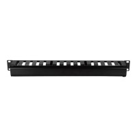 Produktbild för LogiLink kabelhållare - 1U - 19"