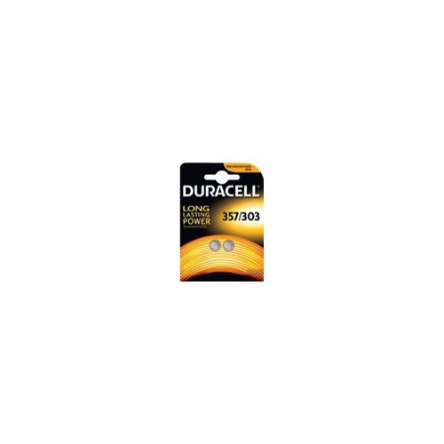Duracell Duracell Electronics 357/303 batteri - 2 x SR44 - silveroxid