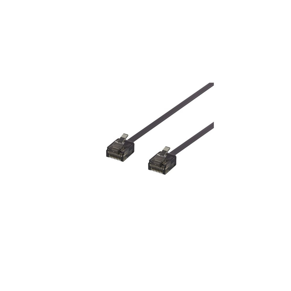 Produktbild för DELTACO patch-kabel - 15 cm - svart