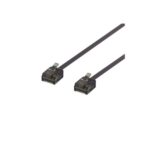 Deltaco DELTACO patch-kabel - 15 cm - svart