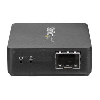 Produktbild för Startech USB 3.0 för fiberoptik-omvandlare - Kompakt USB till öppen SFP-adapter - USB till gigabit-nätverksadapter - Kompatibel med USB 3.0-fiberadapter med multiläge (MMF)/enkelläge Fiber (SMF) - nätverksadapter - USB 3.0 - 1000Base-LX/1000Base-SX x 1