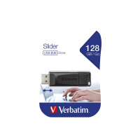 Produktbild för Verbatim Slider - USB flash-enhet - 128 GB