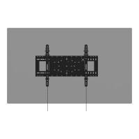 Produktbild för Vision VFM-W6X4T konsol - lutning - för platt panel - svart