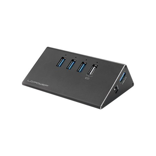 LC Power LC Power LC-HUB-ALU-2B-4 - hubb - 4 portar