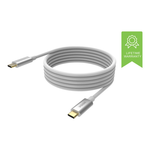 Vision Vision - USB typ C-kabel - USB-C till USB-C - 4 m