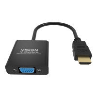 Produktbild för VISION Professional videokort - HDMI / VGA - 23 cm