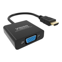 Produktbild för VISION Professional videokort - HDMI / VGA - 23 cm
