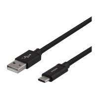 Produktbild för DELTACO USBC-1132M - USB typ C-kabel - USB till USB-C - 1 m