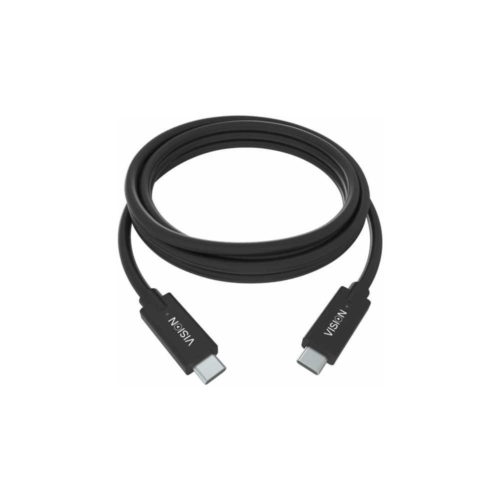 Produktbild för Vision Professional - USB typ C-kabel - USB-C till USB-C - 1 m