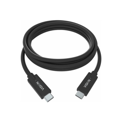 Vision Vision Professional - USB typ C-kabel - USB-C till USB-C - 1 m