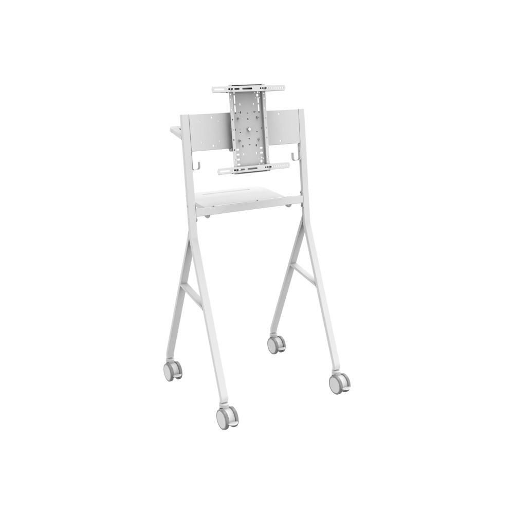Produktbild för Vision VFM-F10 vagn - för platt panel - offwhite