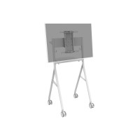 Produktbild för Vision VFM-F10 vagn - för platt panel - offwhite