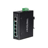 Produktbild för TRENDnet TI-PE50 - switch - 5 portar - ohanterad - TAA-kompatibel