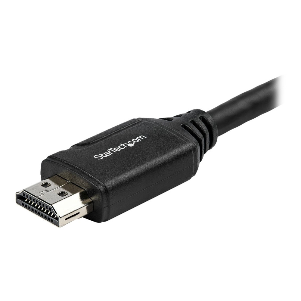 Produktbild för StarTech.com 6in High Speed HDMI Port Saver Cable with 4K 60Hz - Short HDMI 2.0 Male to Female Adapter Cable - Port Extender (HD2MF6INL) - HDMI-förlängningskabel - 15.2 cm