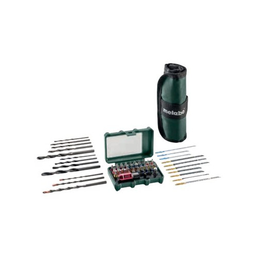 Metabo Metabo jig saw blade, screwdriver and drill bit set - 55 delar