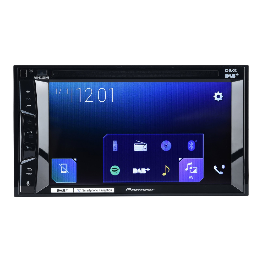Produktbild för Pioneer AVH-Z3200DAB - DVD-mottagare - display 6.2" - inbyggd enhet - Dubbel-DIN