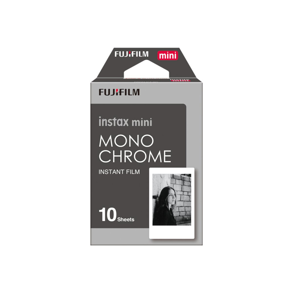 Produktbild för Fujifilm Instax Mini Monochrome S/V film för snabbframkallning - ISO 800 - 10