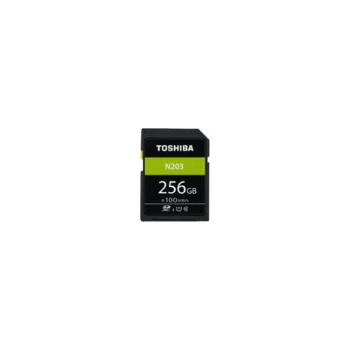 Toshiba Toshiba High Speed N203 - flash-minneskort - 256 GB - SDXC UHS-I