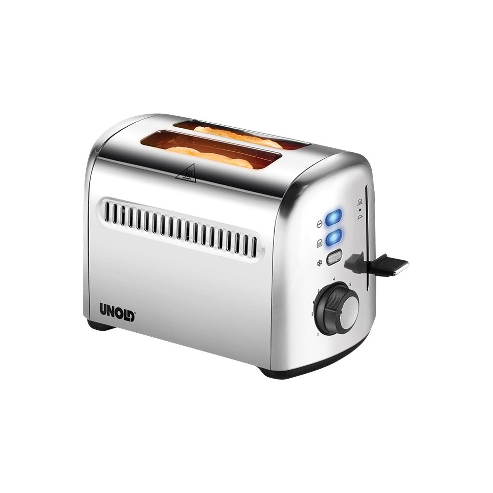 Produktbild för UNOLD 38326 Retro - brödrost - rostfritt stål